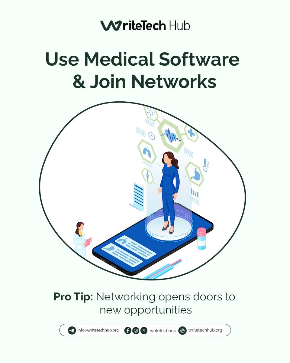 WriteTechHub's tweet image. If you’re writing for patients or professionals, these simple tips will help you do it right.
#HealthcareWriting #TechnicalWriting #WriteTechHub #MedWriting
