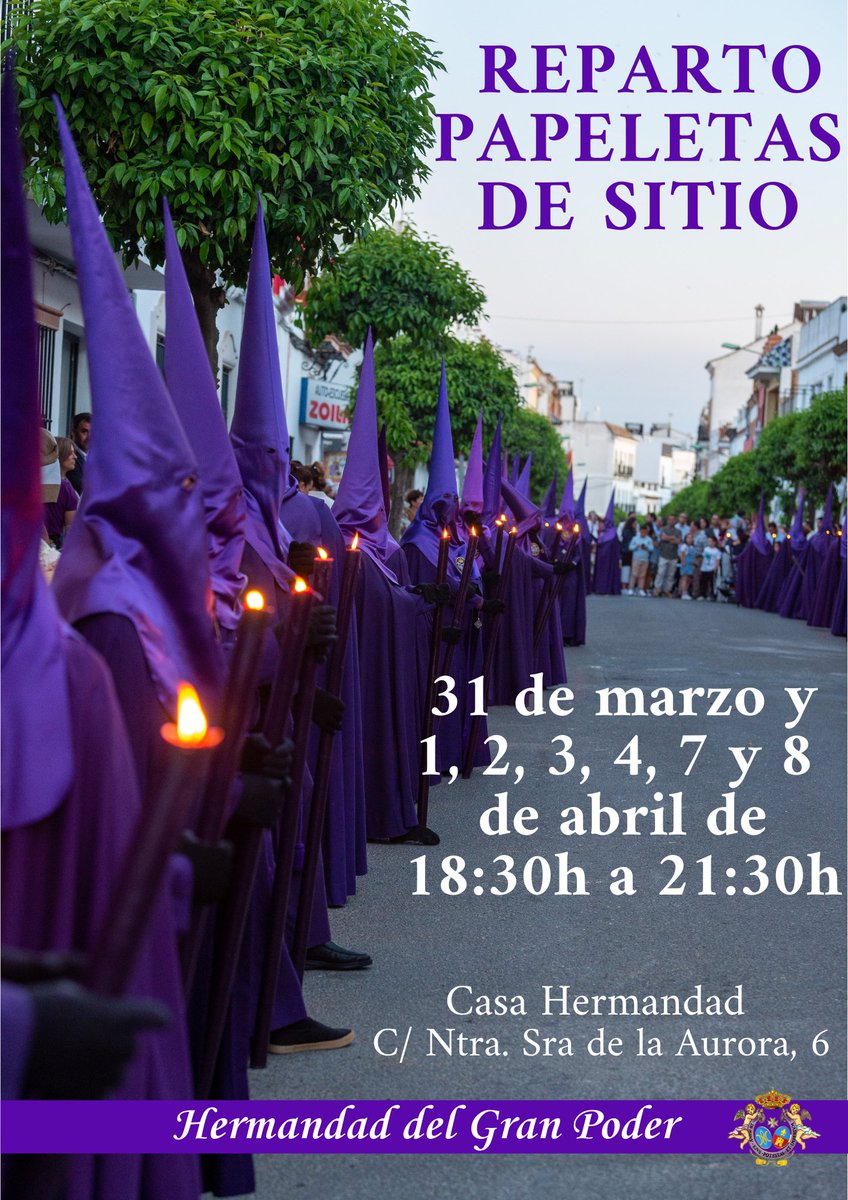 Hdad. del Gran Poder (@hdad_gran_poder) on Twitter photo 