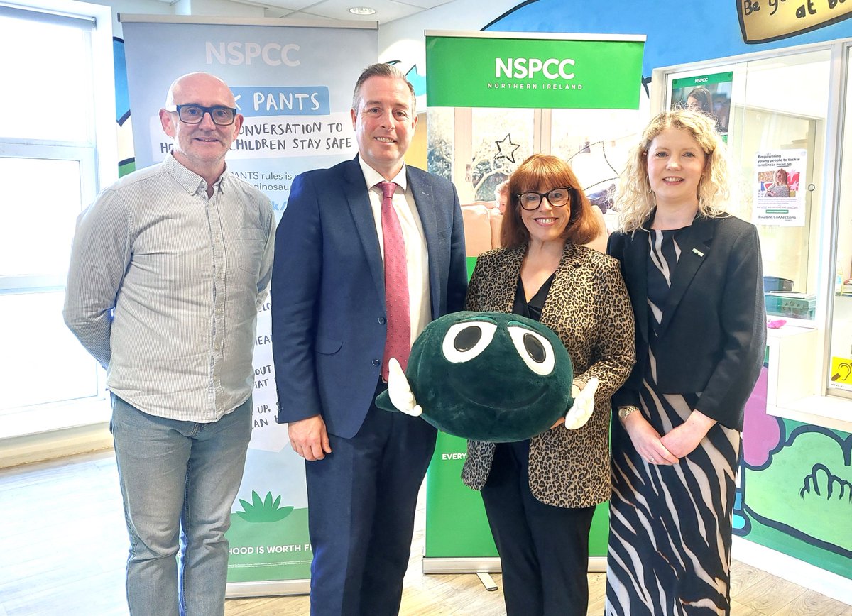 NSPCC NI (@nspccni) on Twitter photo NSPCCNI was delighted to welcome <a href="/Education_NI/">Education NI</a> Minister for Education <a href="/paulgivan/">Paul Givan</a> MLA to its Belfast hub today. Pictured are <a href="/childline/">ChildLine</a> Service Head Cormac Nolan, Paul Givan, <a href="/NSPCC/">NSPCC</a> NI Schools Service Manager Karen Walker and Policy & Public Affairs Manager Caroline Cunningham NSPCCNI was delighted to welcome <a href="/Education_NI/">Education NI</a> Minister for Education <a href="/paulgivan/">Paul Givan</a> MLA to its Belfast hub today. Pictured are <a href="/childline/">ChildLine</a> Service Head Cormac Nolan, Paul Givan, <a href="/NSPCC/">NSPCC</a> NI Schools Service Manager Karen Walker and Policy & Public Affairs Manager Caroline Cunningham