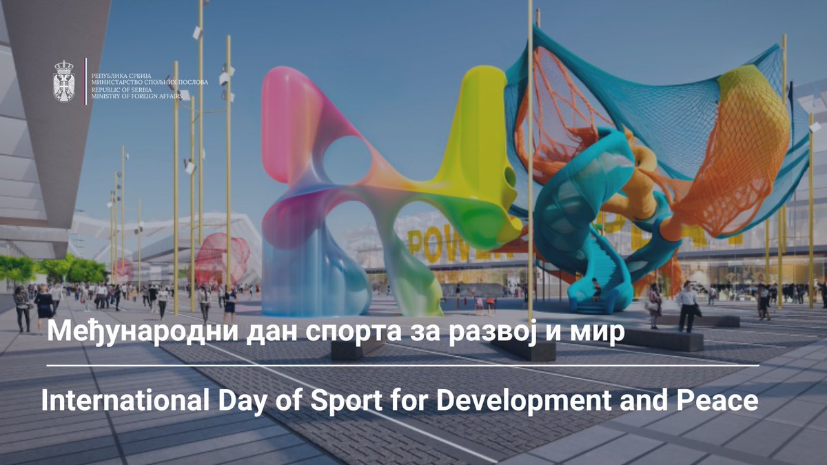 SRBinIndonesia's tweet photo. We celebrate the Int’l Day of #SportForDevelopmentAndPeace, a reminder of sport’s unique power to break barriers, unite communities, and drive positive social changes. #Sport teaches us fair play, perseverance, and solidarity—values essential for building a better world.🔽 https://t.co/snLv3UqhOj