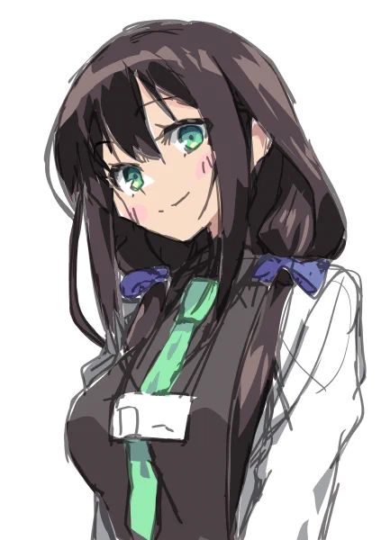 なんか全然うまく絵がかけない時期に入っているので気晴らしに先生の姿を描いたりしてました 