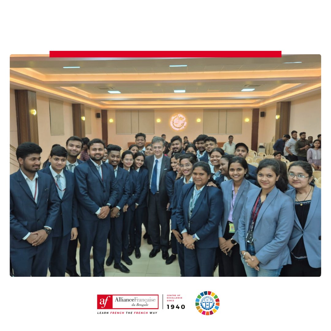 We are pleased to announce the official inauguration of the Alliance Française du Bengale annex at Trident Academy of Technology in Bhubaneswar, on April 2nd.
Our Bhubaneswar centre has been providing quality French education for over a year, as the region's only official centre.