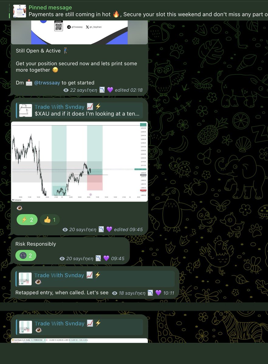 I_Sayilnen's tweet photo. Re-entered  buys and they’re flying 🚀 — called it out in the channel and we’re up 160+ pips ⚡
Momentum looking sweet!

#XAUUSD #Gold #ForexSignals #SniperEntry #PipTalk #ForexTrading #160Pips https://t.co/cDTKBASwI9