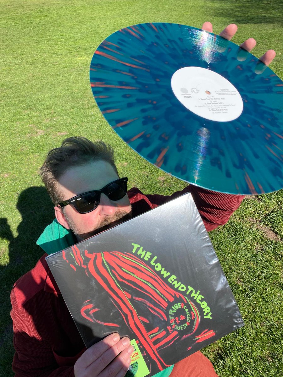 ThorneRecords's tweet photo. RSD 2025!
PICS OF OUR PICKS IN THE PARK

Mark's pick- A Tribe Called Quest, 'Low End Theory' on special green and red splatter vinyl

Jake's pick - The Cure's 'Alone' Four Tet remix 12"inch

3 DAYS TO GO! come down early to grab your picks! https://t.co/p5BBR8BtrR