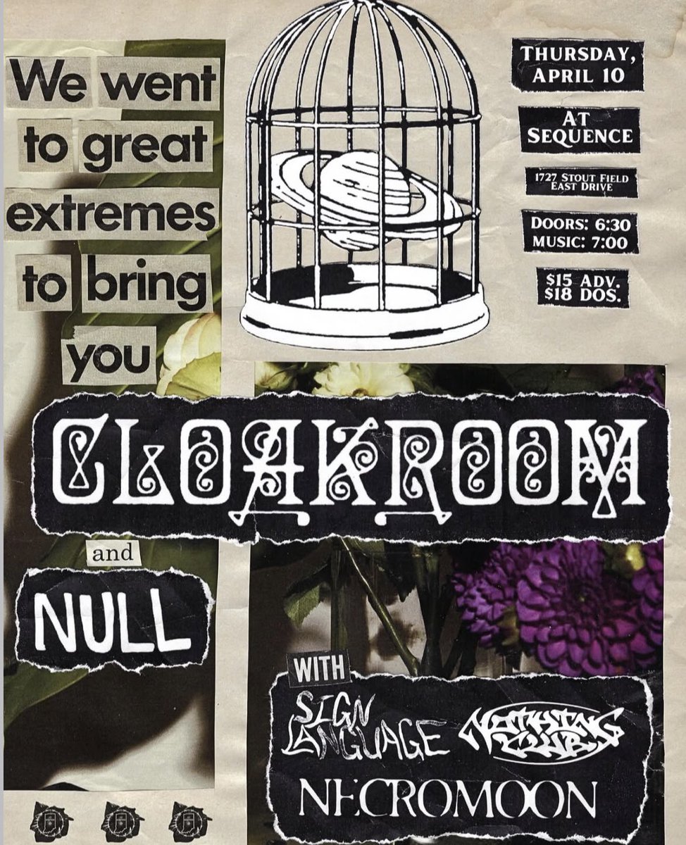 playing this awesome gig thursday in indianapolis you wanna be there sooo bad 😳😳😳😳😳