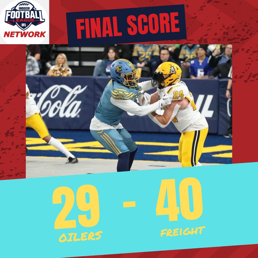 The Indoor Football League Network tweet media