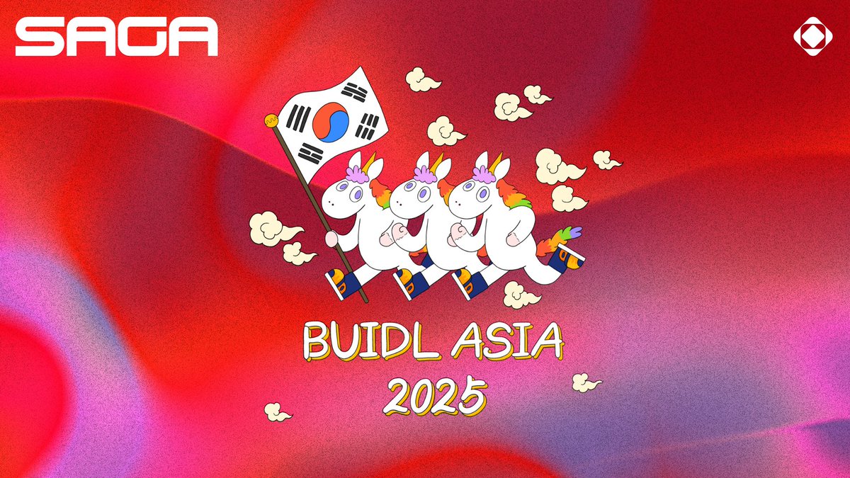 SagaAILabs's tweet photo. Hackathon Season is in full swing!

BUIDL Asia kicks off this week inSeoul 🇰🇷

Saga will be there in full force: – @ChainCrusader speaking

 – Onchain bounty
 – Booth, devs, and chainlets

📍Sky31, Seoul
 📆 April 11-13 https://t.co/oxwGu1Bo8u