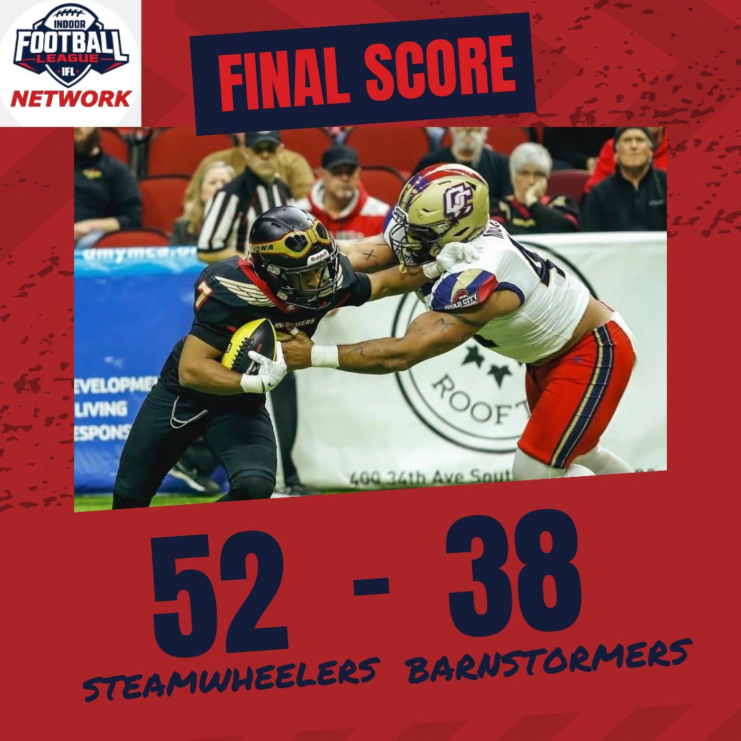 The Indoor Football League Network tweet media