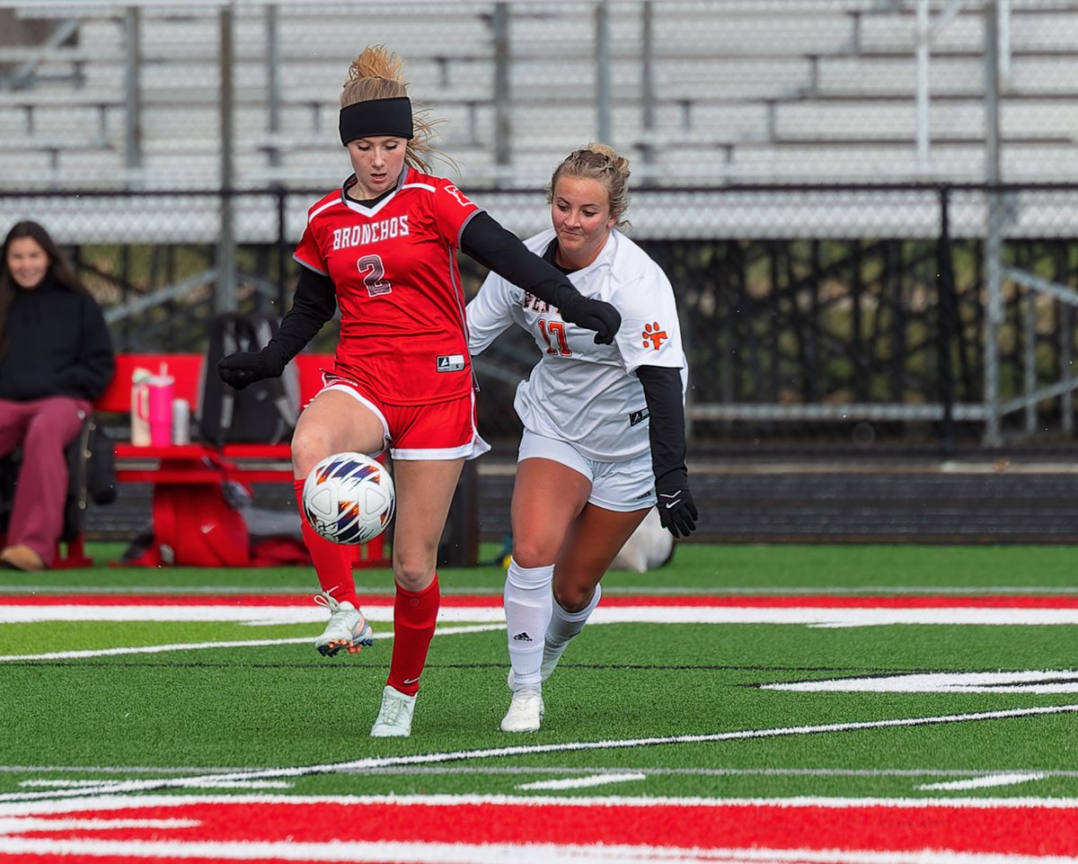 GIRLS SOCCER: Following an early goal by one of its seniors, the pace by Holly (<a href="/BronchosAD/">HollyBronchosAD</a>) and good goalkeeping allowed the Broncos to keep a clean sheet for a win over Fenton Monday night &gt;&gt; tinyurl.com/27h6bff3