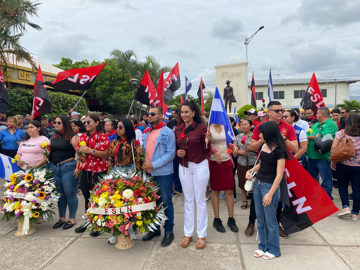 ¡Tres veces Heroica ciudad de #Estelí!
Hoy conmemoramos con orgullo el 46 aniversario de la Segunda Insurrección ✊🏼, cuando el valiente pueblo esteliano,❤️🖤, se alzó con coraje y determinación para lograr el triunfo de la Revolución Popular Sandinista.