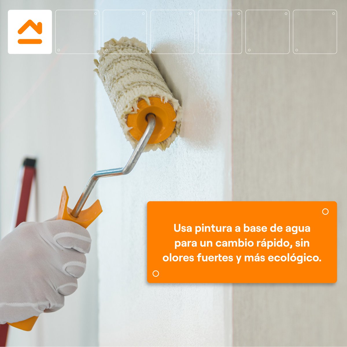 ¿Sabías que puedes darle una nueva vida a tu pared sin gastar mucho? 🖌️✨  ​

#TipPromart: Usa pintura a base de agua para un cambio rápido, sin olores fuertes y más ecológico. ​

¡Pruébalo y cuéntanos cómo quedó! 😉  ​

#DIY #HogarPromart #CuandoCambiasAlgoTodoCambia