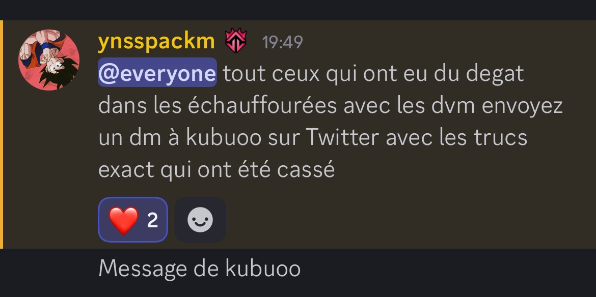 CEUX QUI SE SONT FAIT ATTAQUÉS ENVOYER UN MESSAGE PRIVÉ À <a href="/Kubusito/">Joblife Kubuuo</a> !

RT LIKE SVP