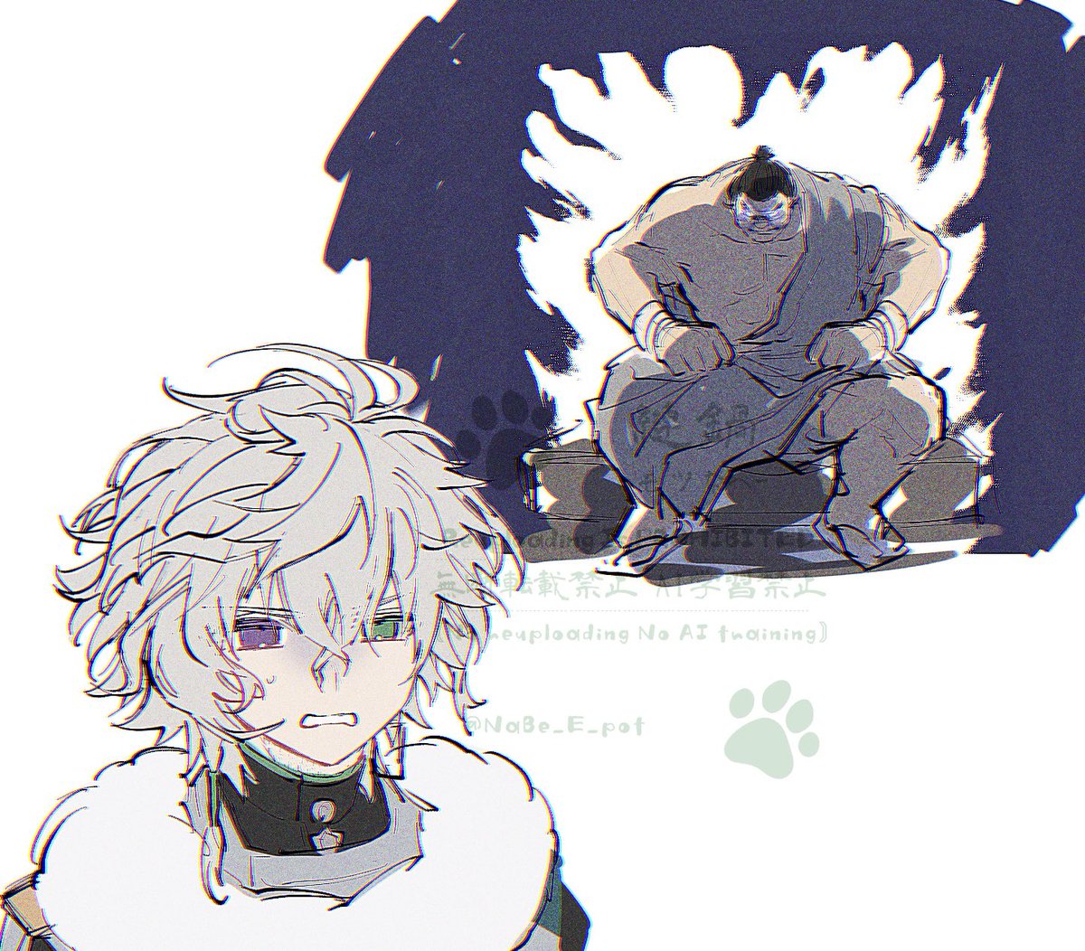 「」|*.縺鍋(モツなべ)🐾のイラスト