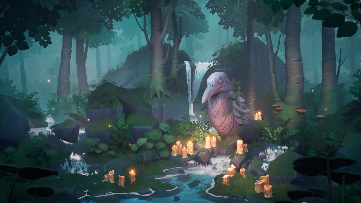 Happy #PortfolioDay ! I'm Sheila, a freelance 3D Environment Artist from Italy, specialized in stylized art!🌼
🎨artstation.com/sheila_a