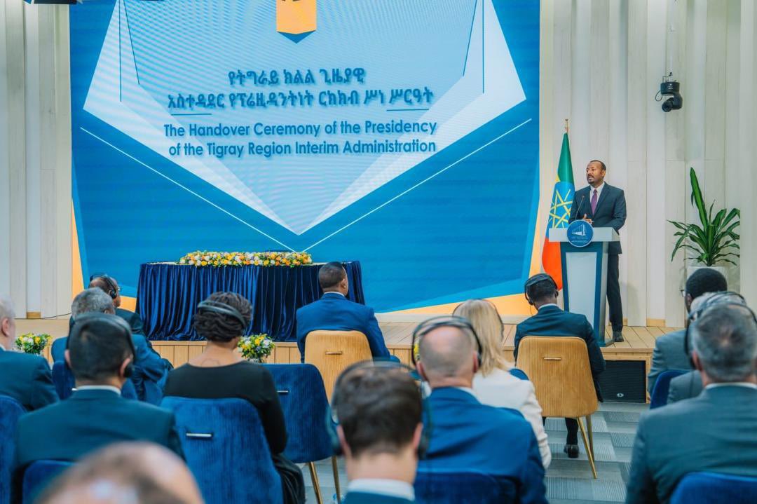 Today, I had the honour of witnessing the handover of the Tigray Interim Administration presidency, an important step toward peace and reconciliation.
As Guarantor of the Pretoria Peace Agreement, IGAD welcomes this milestone and reaffirms that lasting peace is possible when the