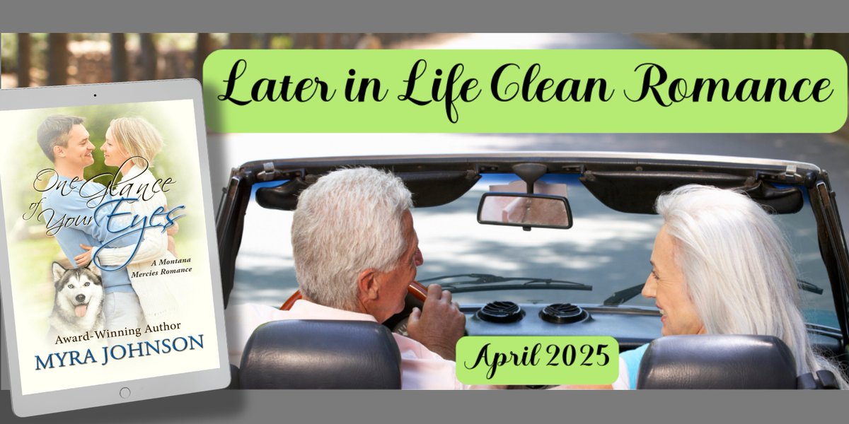 MyraJohnson's tweet image. Clean/Christian fiction featuring later-in-life romance! bf.myrajohnson.com/laterinliferom…