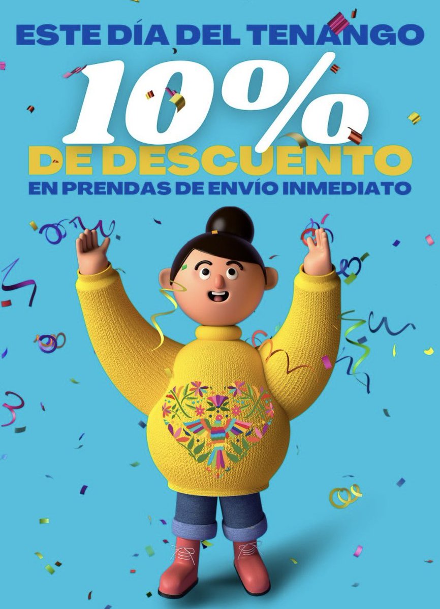 TenangosK's tweet photo. ¡Este #DíaDelTenango tenemos una sorpresa para ti! Te damos 10% de descuento en nuestras prendas de stock para dama y caballero. ¡Mándanos mensaje y con gusto te mostramos lo disponible en tu talla!

#Bordado #Tenangos #arte #Textil #hechoamano #hechoenmexico #TenangoDeDoria https://t.co/mJn67cDuXp