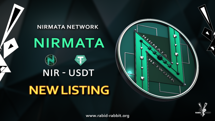 🚀 NEW LISTING🚀 #NIR #NiRmataNetwork
📈Trading Pair: NIR/USDT📈
⏬Available Now!⏬
rabid-rabbit.org/account/trade/…

#BTC #USDT #rabidrabbit #NIR #NiRmataNetwork #exchange #RR_exchange #crypto #trading #cryptocurrency #NewListing