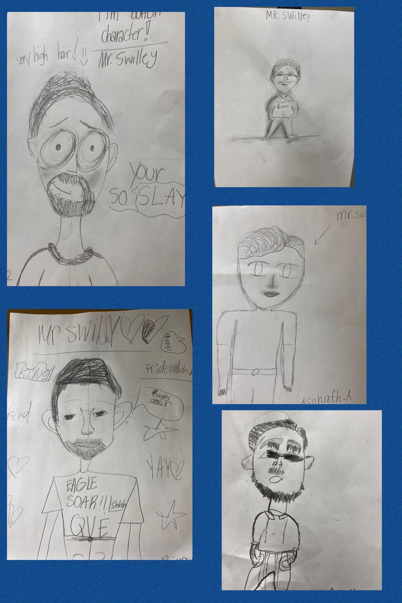 The many faces of our amazing AP, Mr. Swilley! Happy AP week to one of the best!