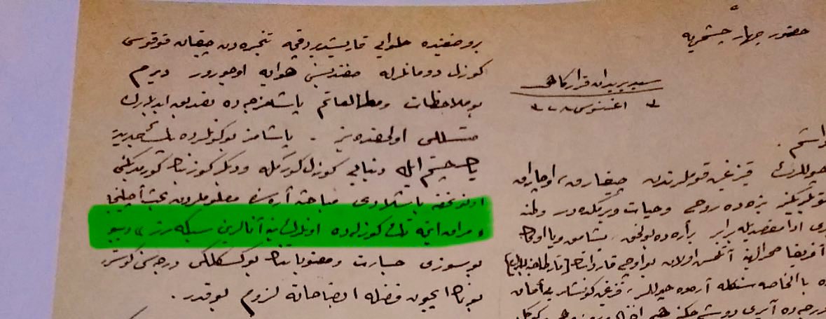 umtdogan71's tweet photo. "Merak etme, tek gözle de onların yine analarını s*keriz."

Trablusgarp’ta gözünden yaralanan Mustafa Kemal’e arkadaşları “Yek çeşm” (tek göz) diye  takılırlardı. Mustafa Kemal, bir mektupta onlara bu cevabı vermişti.

(Haberdar olmamızı sağlayan @morkocmuharremm' a teşekkürler) https://t.co/C4n6XQLqno