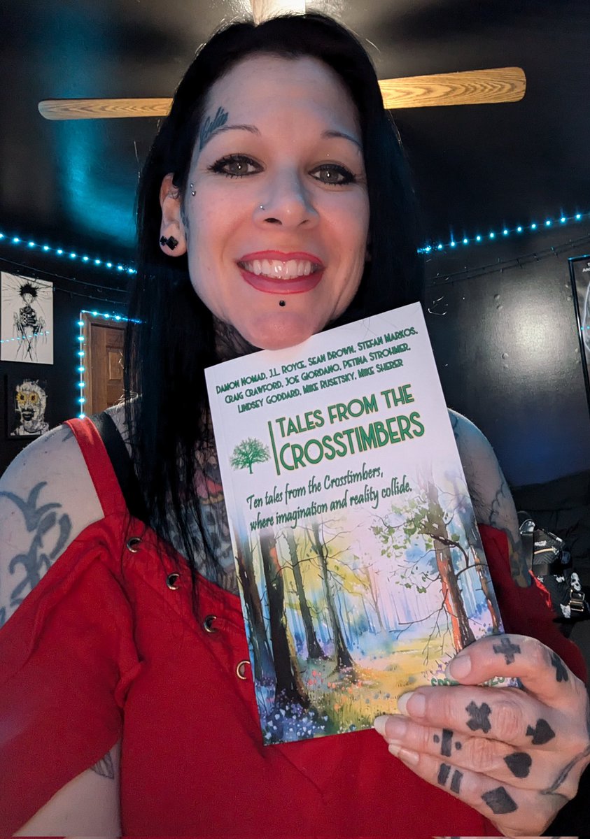 I got my copy of Tales from the Crosstimbers (Spring issue) in the mail yesterday, and I was just as excited as a new mama (always am!). You can read the issue for free on their website here: thecrosstimbers.online if you desire!
My story is called "The Hoard".
#Horror #Writer