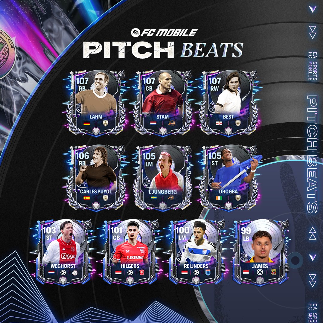 EASFCMOBILE's tweet photo. Pitch Beats just keeps rocking. 👊 

The new Rock chapter opens in #FCMobile Thursday UTC. 🎶 https://t.co/3mQgAerAao