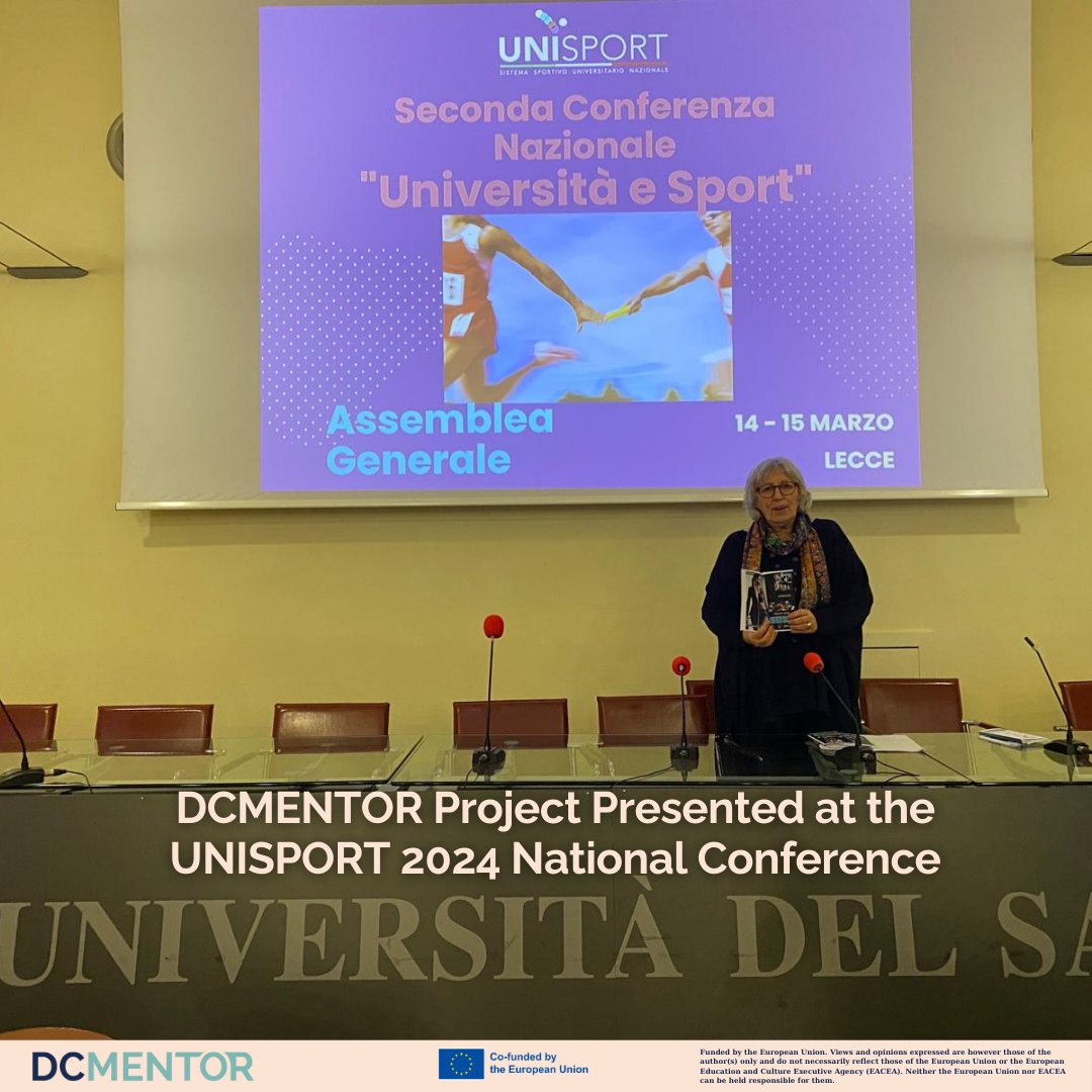 DCMENTOR Project Presented at the UNISPORT 2024 National Conference

#erasmus #erasmusplus #dualcareer #project