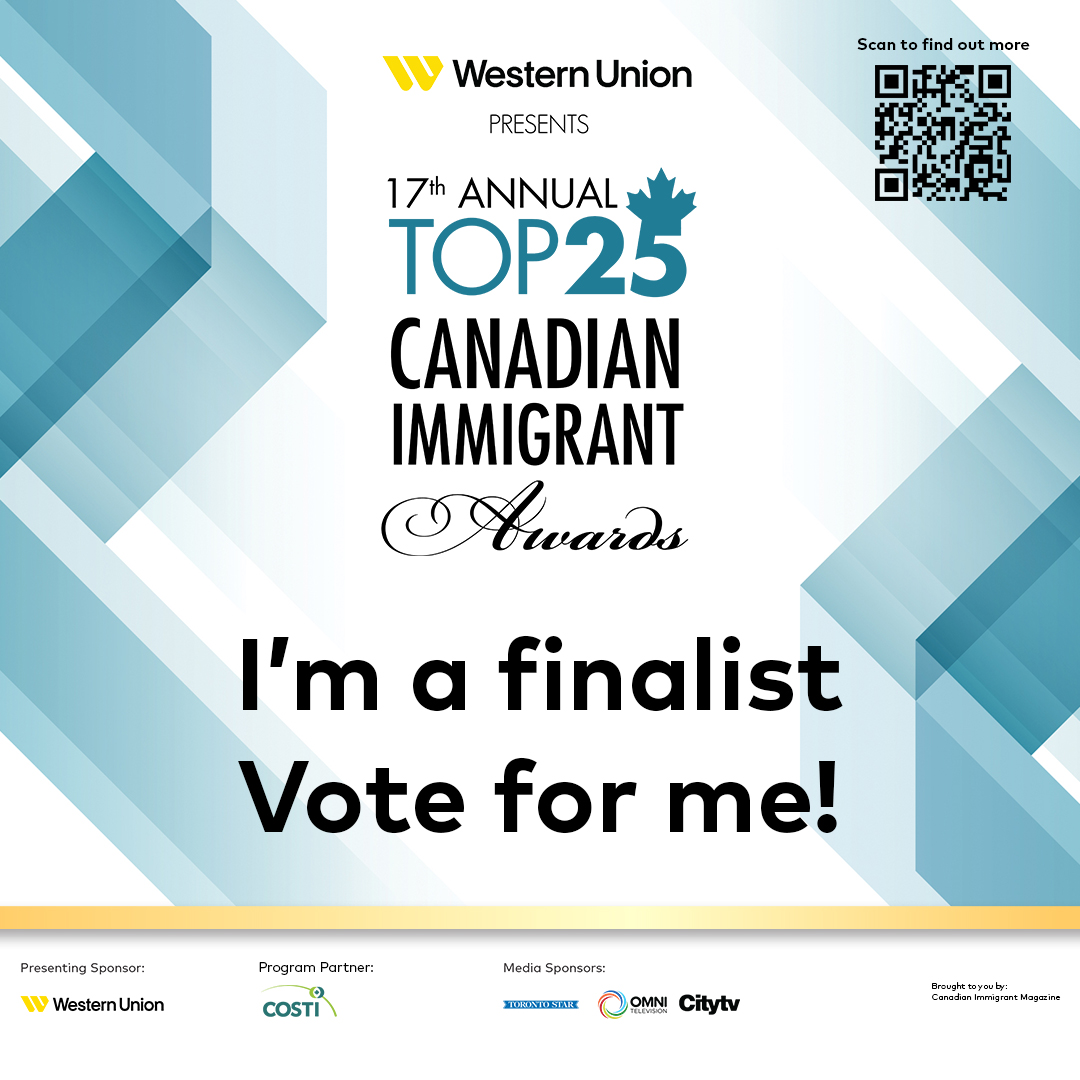HealthEMe Inc. (@healthemeinc) on Twitter photo The Top 25 Canadian #Immigrant Awards are back and our own, Ashwin (<a href="/ideolocator/">Ashwin Kutty</a>) is one of the finalists. These awards look to audience votes as a measure for identifying the #Top25 and so it is that time; VOTE for Ashwin at: canadianimmigrant.ca/canadas-top-25…
#CanadianImmigrantAwards The Top 25 Canadian #Immigrant Awards are back and our own, Ashwin (<a href="/ideolocator/">Ashwin Kutty</a>) is one of the finalists. These awards look to audience votes as a measure for identifying the #Top25 and so it is that time; VOTE for Ashwin at: canadianimmigrant.ca/canadas-top-25…
#CanadianImmigrantAwards
