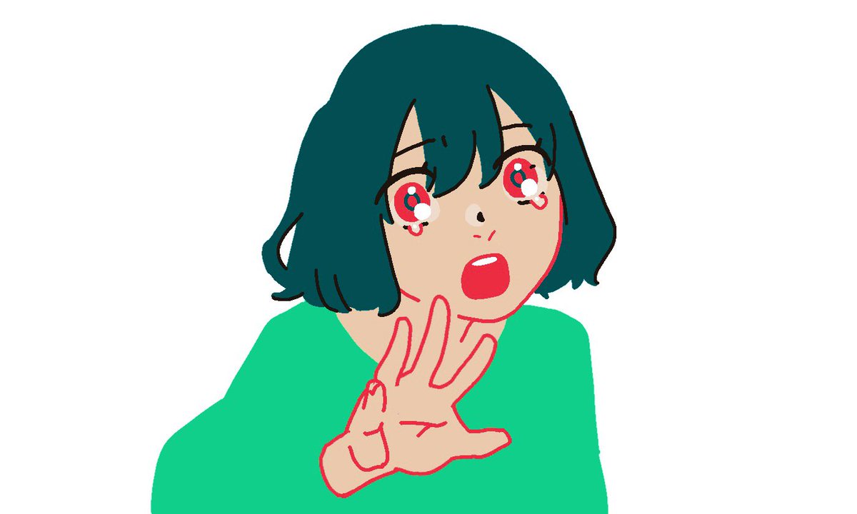 「あたしきっとあなたを 」|むく藷のイラスト