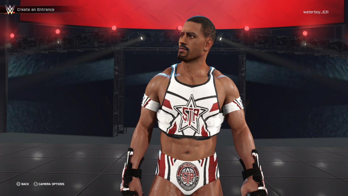 MPCAWS's tweet image. coming later tonight! if you’re inpatient go get the attires now from @3mpire928.

the updated entrance will be worth the wait. unfortunately no janes addiction* but i think i found a suitable replacement 🤔

@Bowens_Official 
#5TP #ThePride #GTEO2K