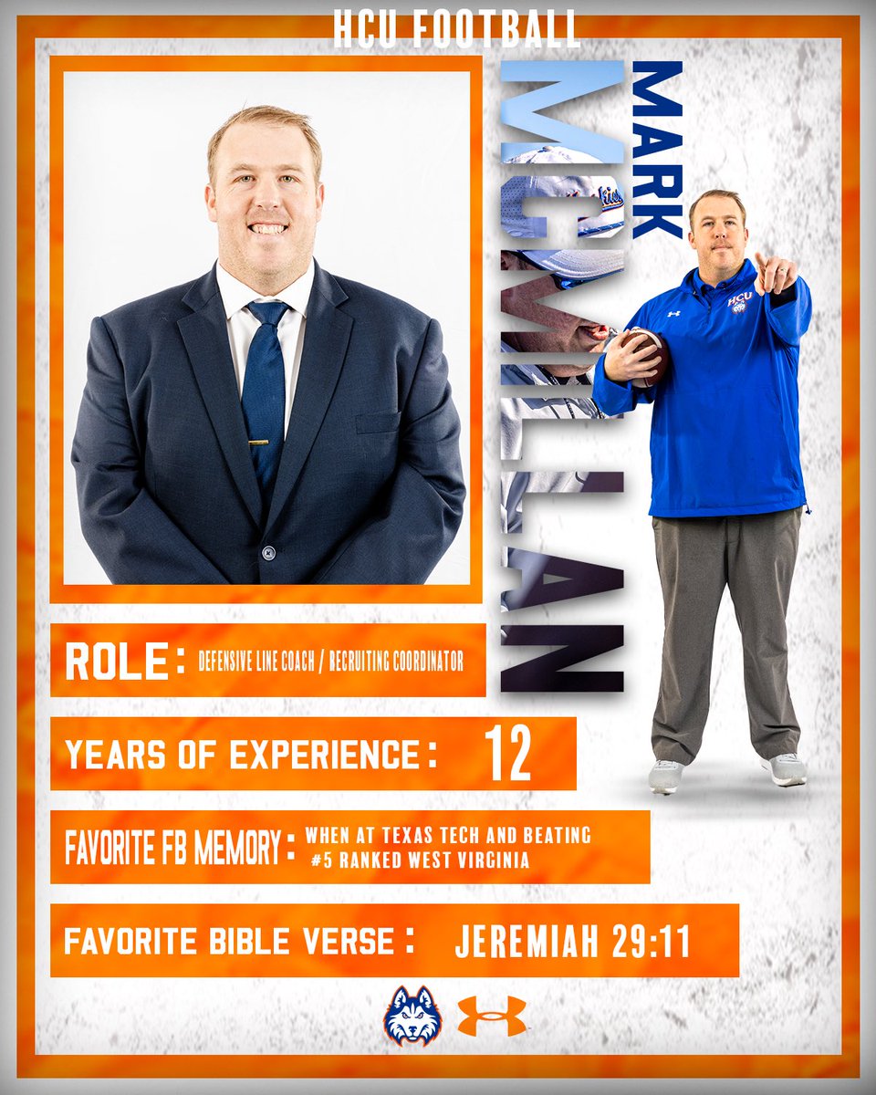 ‼️Staff Highlight‼️Our Defensive Line Coach and Recruiting Coordinator, Mark McMillan 

#DawgsUp | #TheStandard