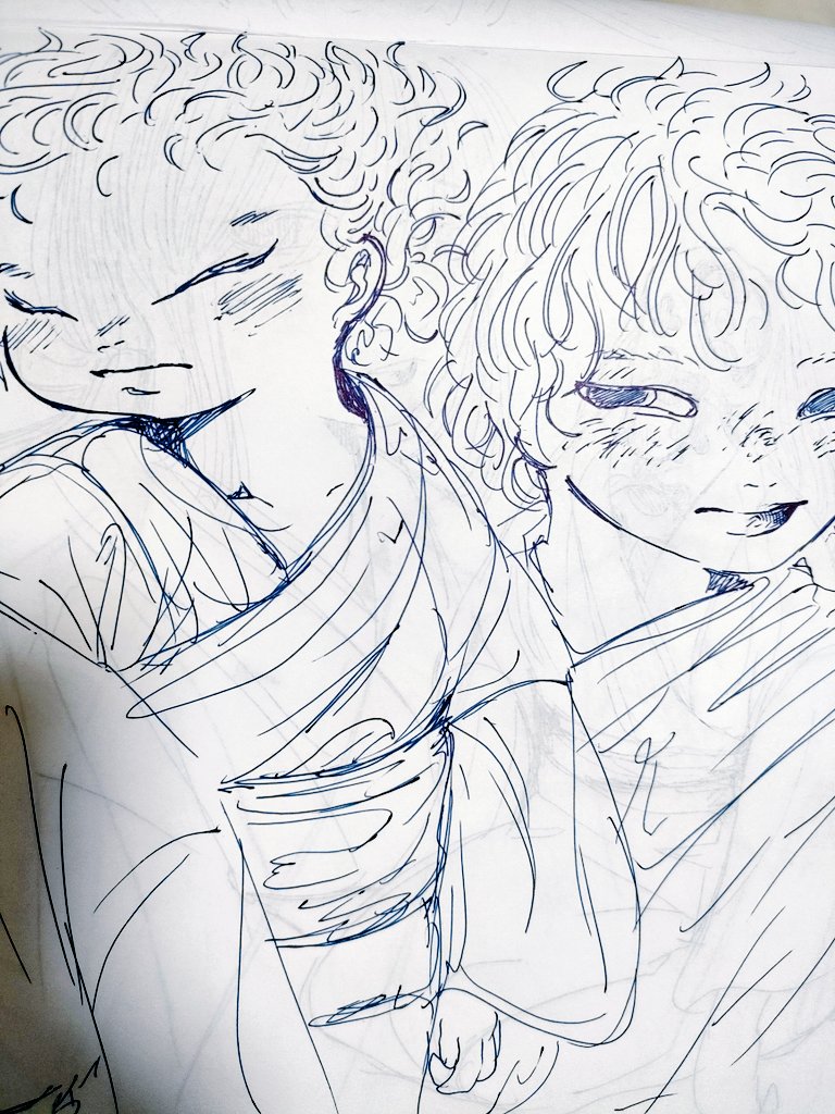 愛用のボールペンがリニューアルしたみたいだけど描き味変わってないか不安…
替芯まだまだあるから試すのは先になりそうだけど 