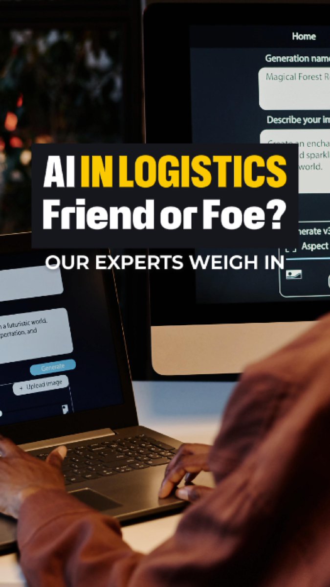 jsdrayage's tweet photo. Is AI really taking over logistics?  🤔 

Check out our latest Shift Happens episode #10! https://t.co/etszLnCBWe https://t.co/ELUAladiD8