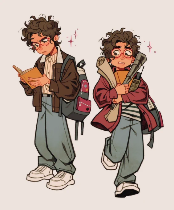 #PortfolioDay hi! I usually draw ocs
