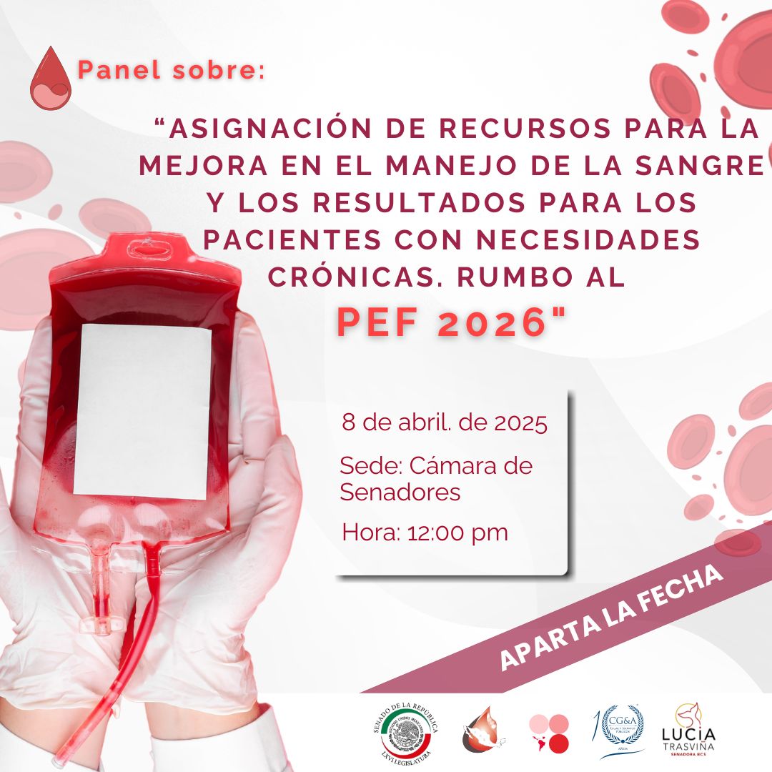 ¡Es hoy!, en punto de las 12 del día inicia el conversatorio en el Senado Mexicano sobre Patient Blood Management y las modificaciones al presupuesto necesarias para su implementación a nivel nacional. 
En vivo a las 12:00 -6 GMT
youtube.com/@senadomexico/…