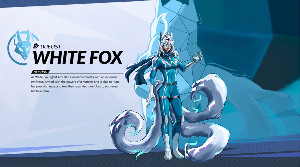 White Fox in Marvel Rivals #MarvelRivals