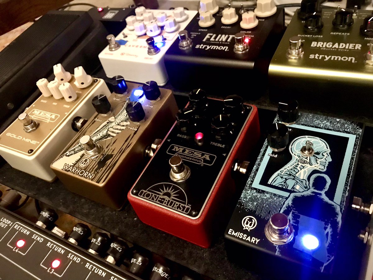 KingCraigster's tweet photo. #pedalboard #effectspedals #rigrundown #guitarpedals https://t.co/6s5tpTd9TY