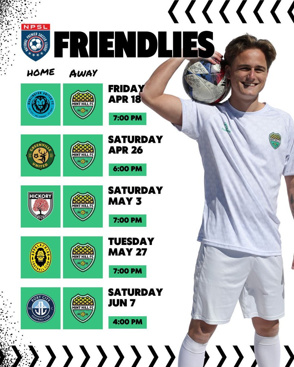 minthillfc's tweet photo. Although we aren't *officially* a part of @npslsoccer, we're excited to battle the top teams in US adult soccer. These matches are sure to be electric ⚡

View our full schedule: https://t.co/fa9ojOqgVB 

#upthemint #mhfc #npsl #usasa https://t.co/hzyYdoO7Ra