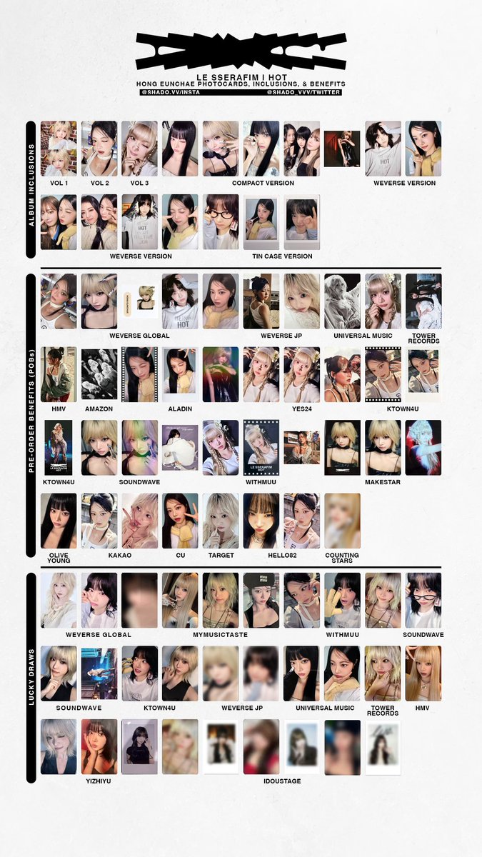 080425 - LE SSERAFIM - HOT - member template - Eunchae - found