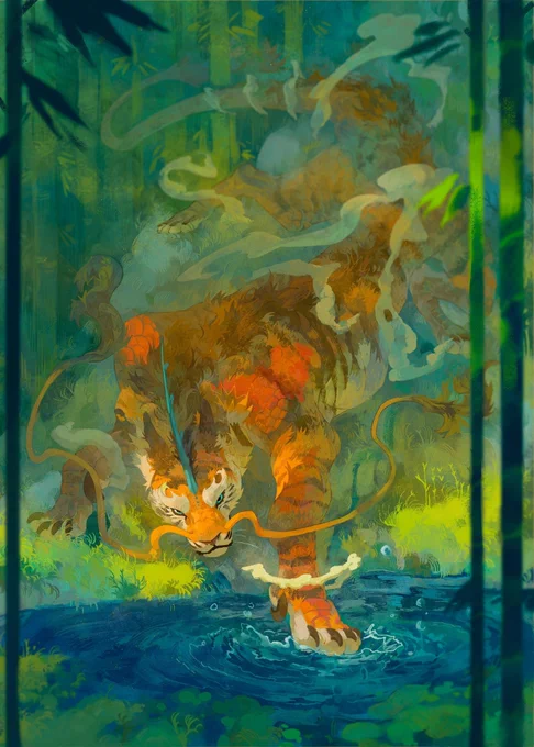 #PortfolioDay hello everyone! I am a BARSUK! and I really like to draw nature and animals