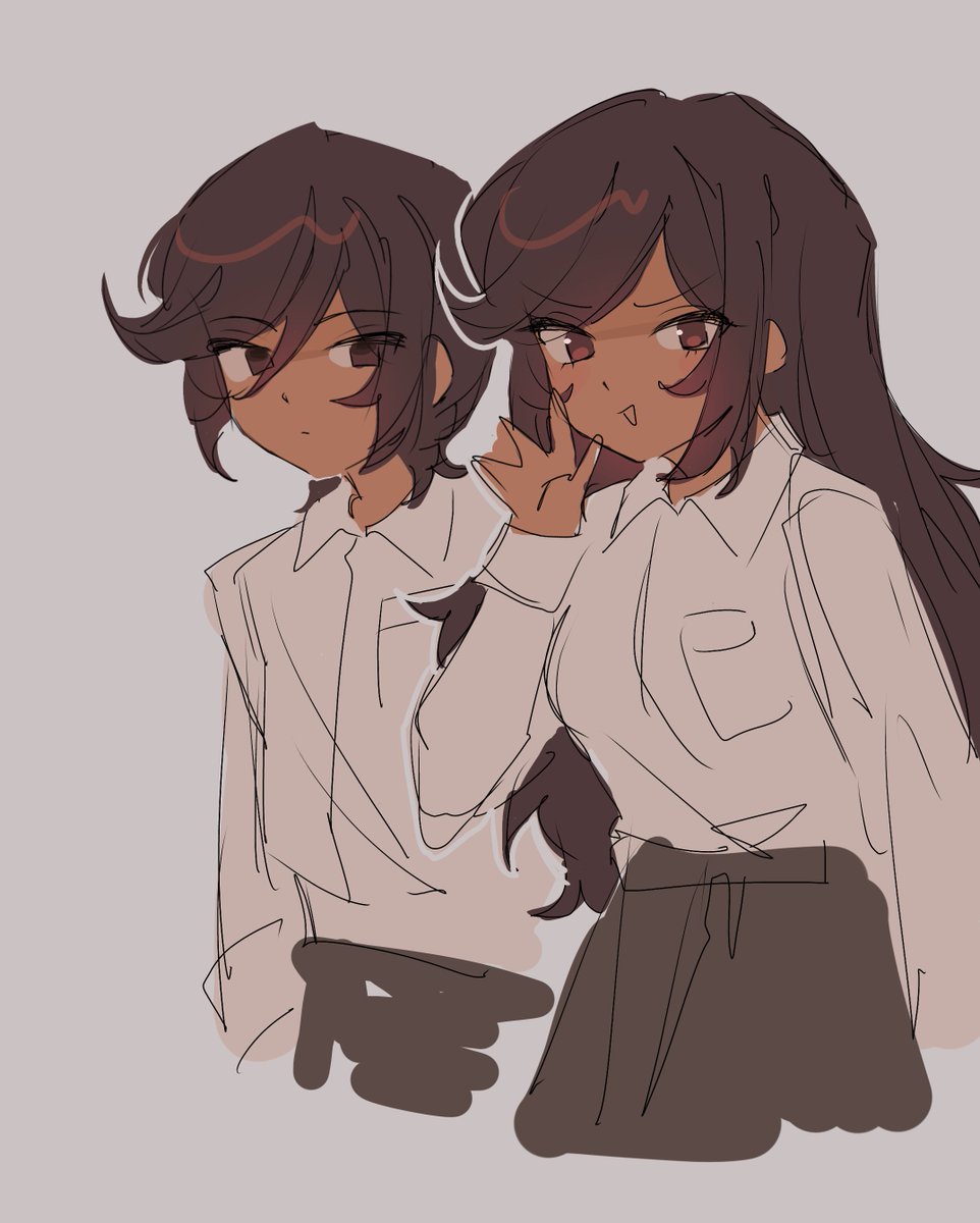 cheriyinq's tweet photo. #omorifanart #breadtwins super super long time no see. Replaying omori and missed my breadies . Even after all these years I will Never figure out Bowens hair https://t.co/2GXHqfFvGj