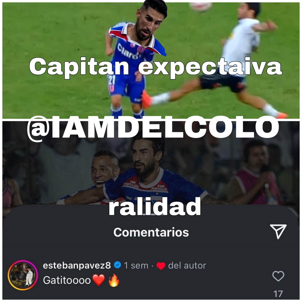iamdelcolo's tweet photo. #vidalcapitan https://t.co/z6bzxwQkCO