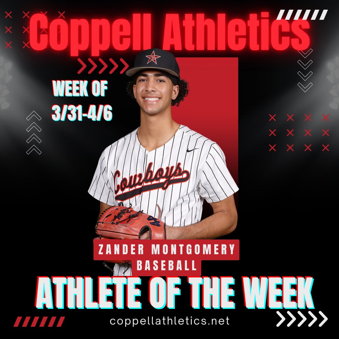 CoppellSports1's tweet photo. Congratulations Zander! https://t.co/74TdZXFCFB