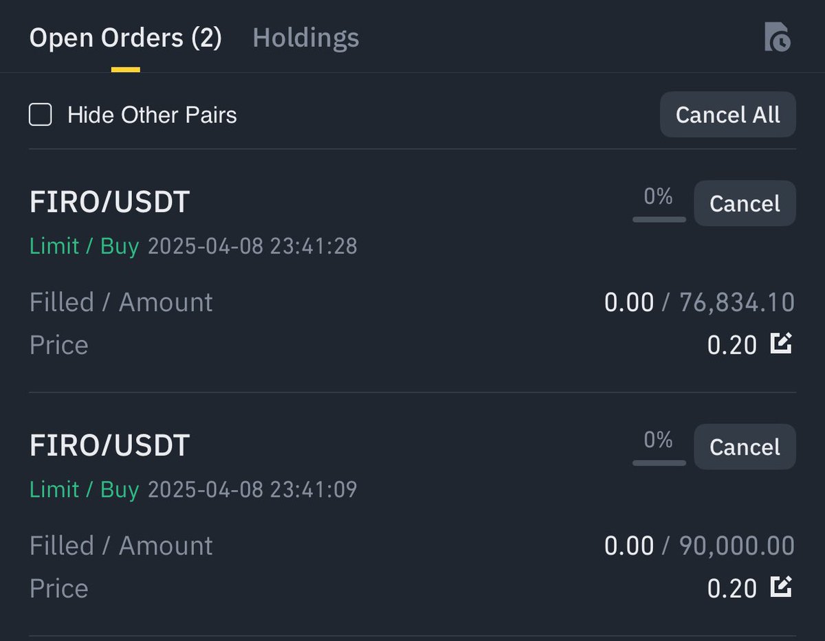 Believe me, I’m also down a lot, but it’s a great time to buy <a href="/firoorg/">Firo $FIRO</a> at a discount. A big thanks to <a href="/binance/">Binance</a>.