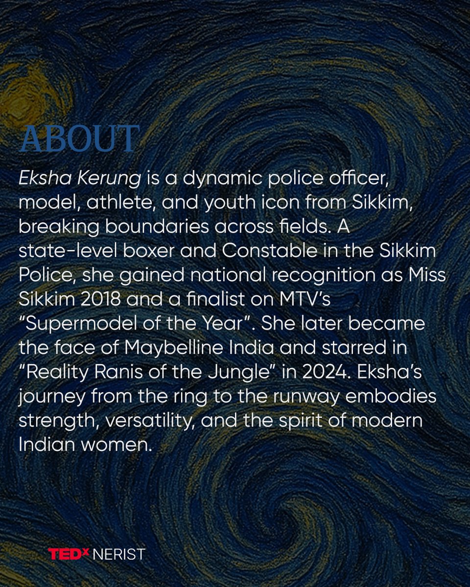 TEDxNERIST tweet media