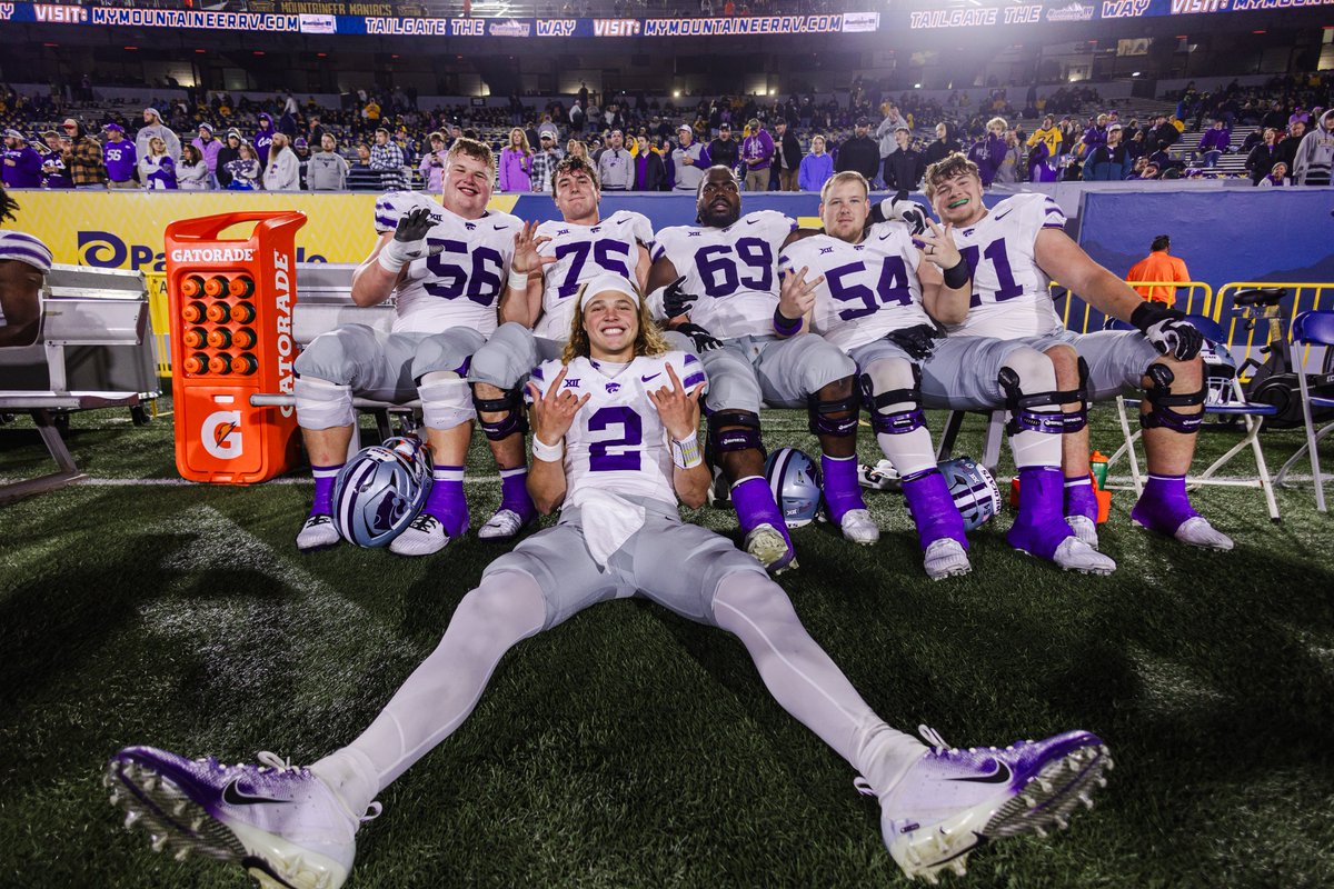 K-State Athletics (@kstatesports) on Twitter photo Taylor Poitier is the only player in <a href="/KStateFB/">K-State Football</a> history to be on roster for seven seasons.
What keeps him coming back?
"π π¬ππ£π© π©π€ ππ€ π€πͺπ© π¬ππ©π π πππ£π..."
Through injury and recovery, <a href="/theman6082/">Taylor poitier</a>'s 100% mentality remained steady. And now? He's going strong. Taylor Poitier is the only player in <a href="/KStateFB/">K-State Football</a> history to be on roster for seven seasons.
What keeps him coming back?
"π π¬ππ£π© π©π€ ππ€ π€πͺπ© π¬ππ©π π πππ£π..."
Through injury and recovery, <a href="/theman6082/">Taylor poitier</a>'s 100% mentality remained steady. And now? He's going strong.