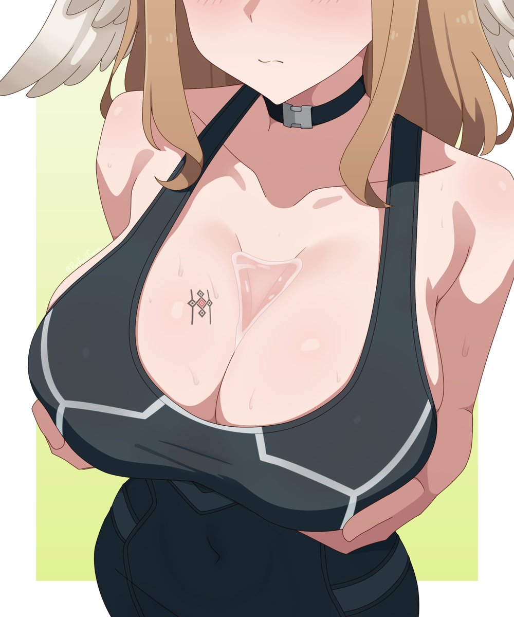 Eunie has worked up quite the sweat.

#XenobladeChronicles #ゼノブレイド