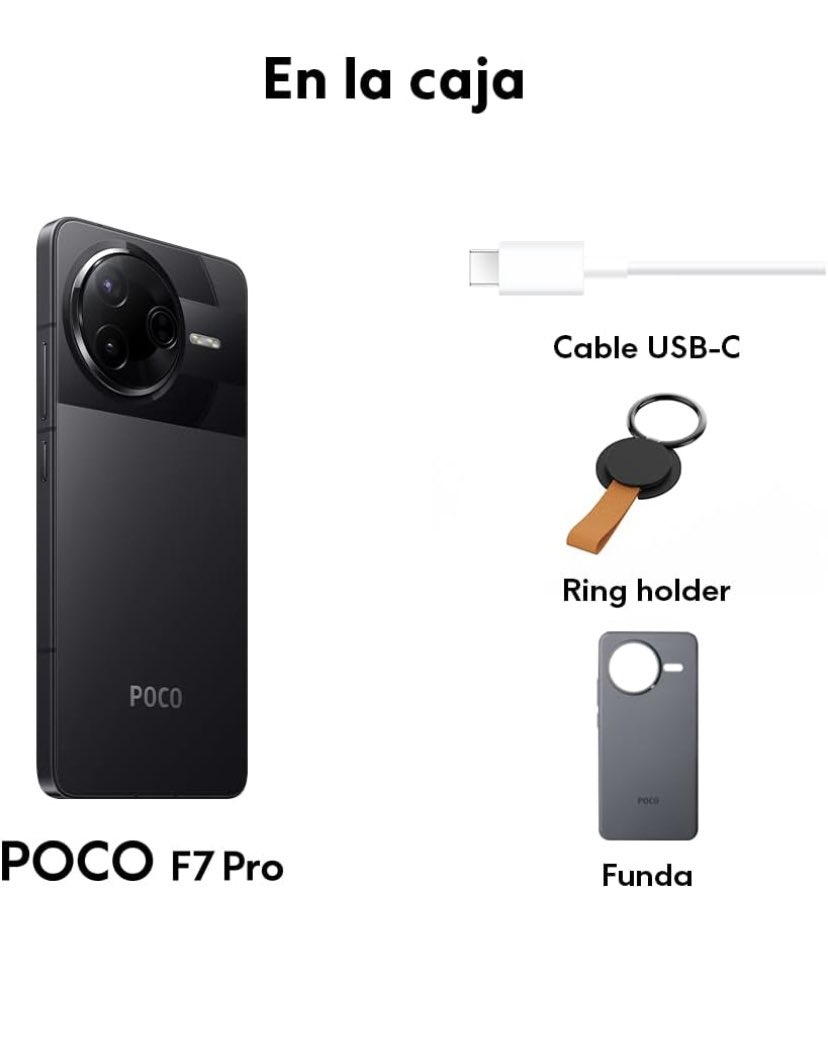 tecnomarkia's tweet photo. Xiaomi POCO F7 Pro - Smartphone de 12+256GB, Cámara Dual de 50 MP con OIS, Pantalla de 6,67" 2K Flow AMOLED 120 Hz, Snapdragon 8 Gen 3, Hypercharge 90W, Cargador no Incluido, Negro (Versión ES)

🔥-17%!!!📉
🤪499,90€!!!🎉

https://t.co/090hhiJX2l

#oferta #smartphone https://t.co/NsBgi2gLIO