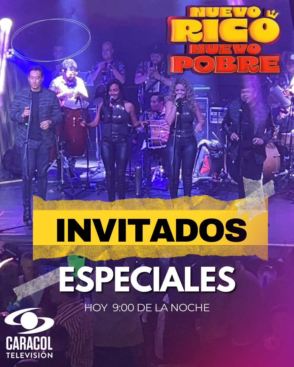 fanslasextrella's tweet photo. No te pierdas #NuevoRicoNuevoPobre @lasextrellas  invitados especiales @CaracolTV https://t.co/1aAALEjHsg