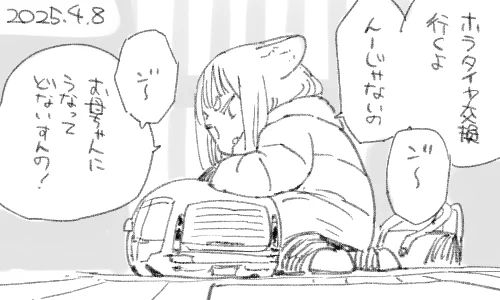 年々いうことを聞かなくなりますね 
